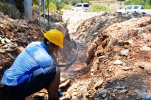 Çamlık Mahallesi'nin İçme Suyu Hattı Yenilendi (3)
