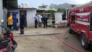 Bodrum-Turgutreis-Ev Yangını