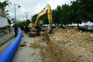 BODRUM-NEYZEN TEVFİK CADDESİ’NDEKİ ÇALIŞMADA SONA GELİNDİ (5)