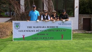 Bodrum'da, 8 Mart Dünya Kadınlar Günü-Golf turnuvası