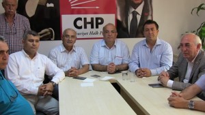 CHP Muğla Milletvekilleri Akın Üstündağ, Ömer Süha Aldan ve Nurettin Demir Bodrum’da