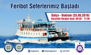 bodrum datça feribot seferleri başladı (2)