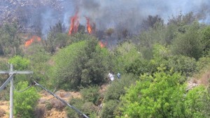 Bodrum-islamhaneleri makilik yangını