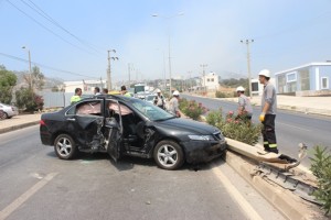 bodrum-trafik kazası