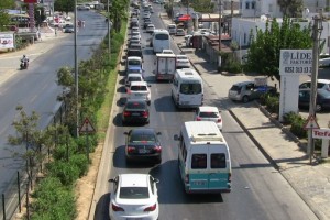 Bodrum-trafik yoğunluğu