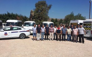 Bodrum-jandarma öğrenci servis denetimleri