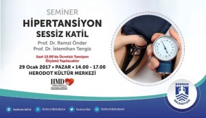 Bodrumda sessiz katil hipertansiyon semineri