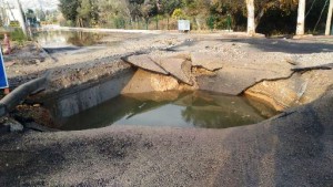 bodrum-içme suyu hattında patlama