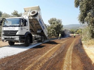 bodrumda yol çalışmaları sürüyor (10)