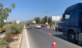 MİLAS YOLUNDA KAZA…