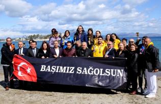 KULAÇLAR ŞEHİTLER ANISINA ATILDI