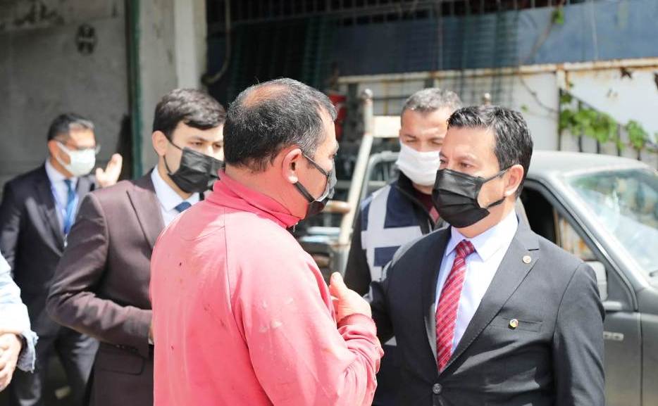 Başkan Aras, Sanayi Esnafını Dinledi