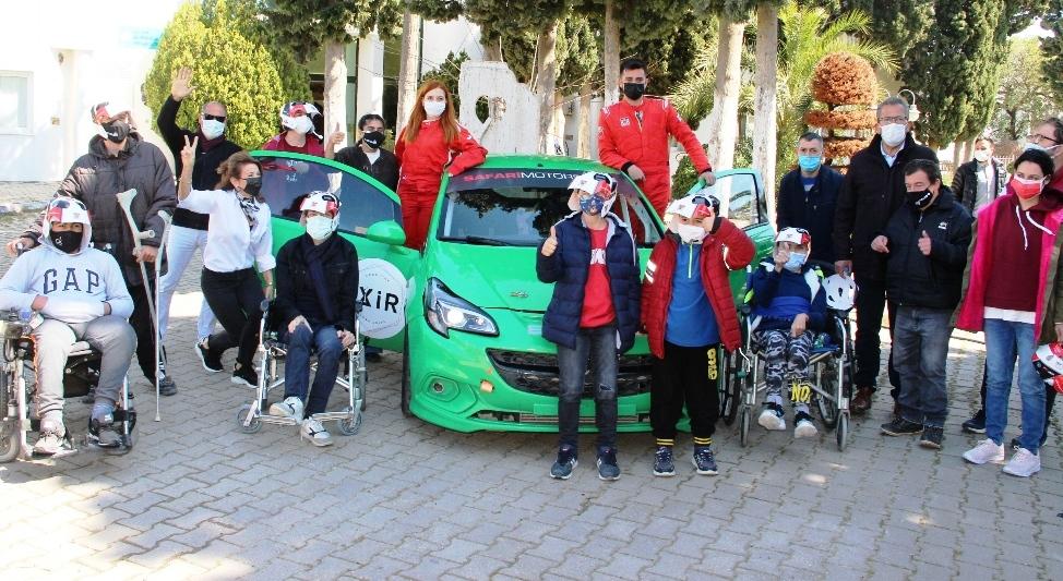 Ralli Öncesi Engellilerle Buluştular