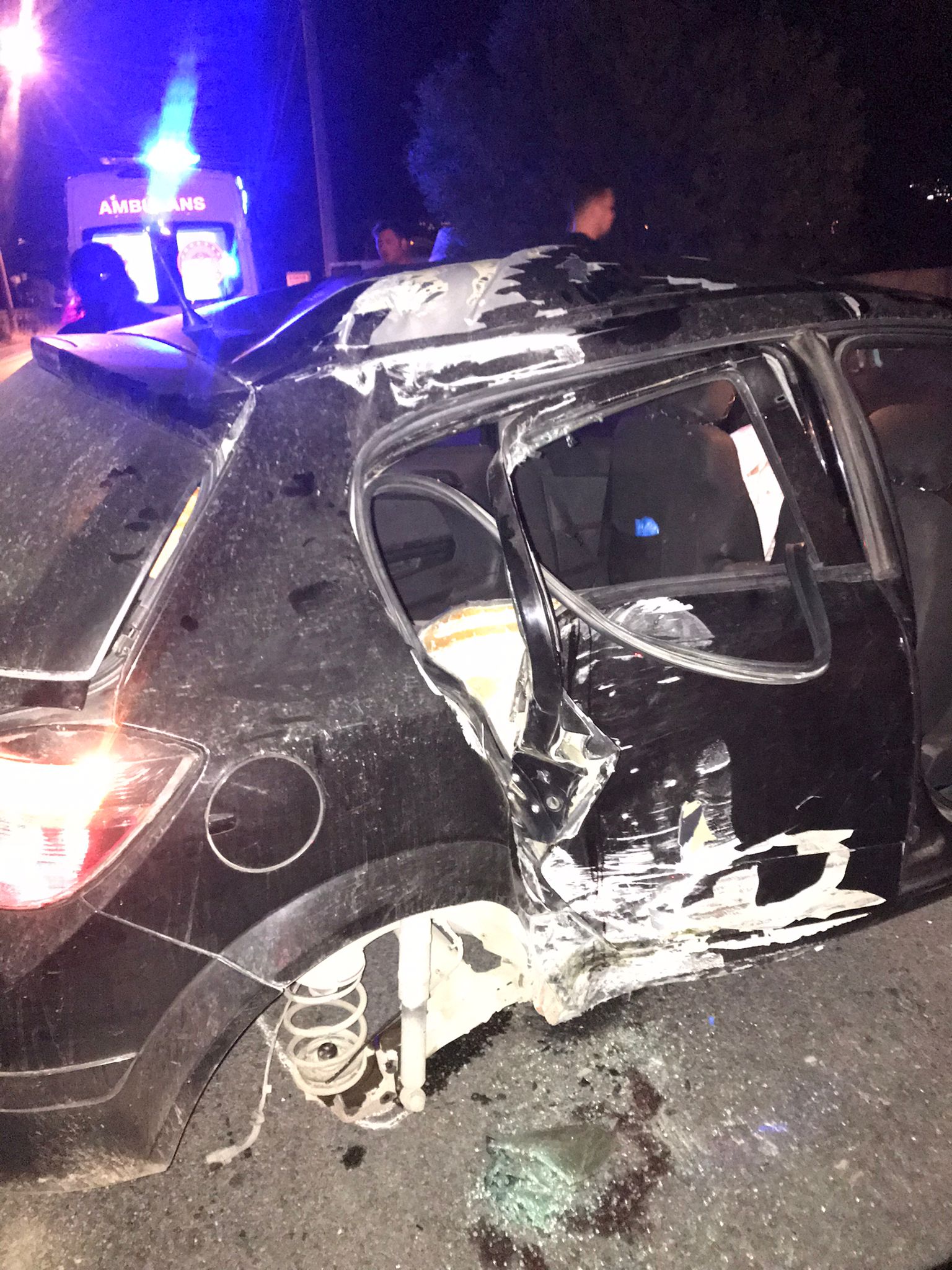 Bodrum'da Feci Kaza