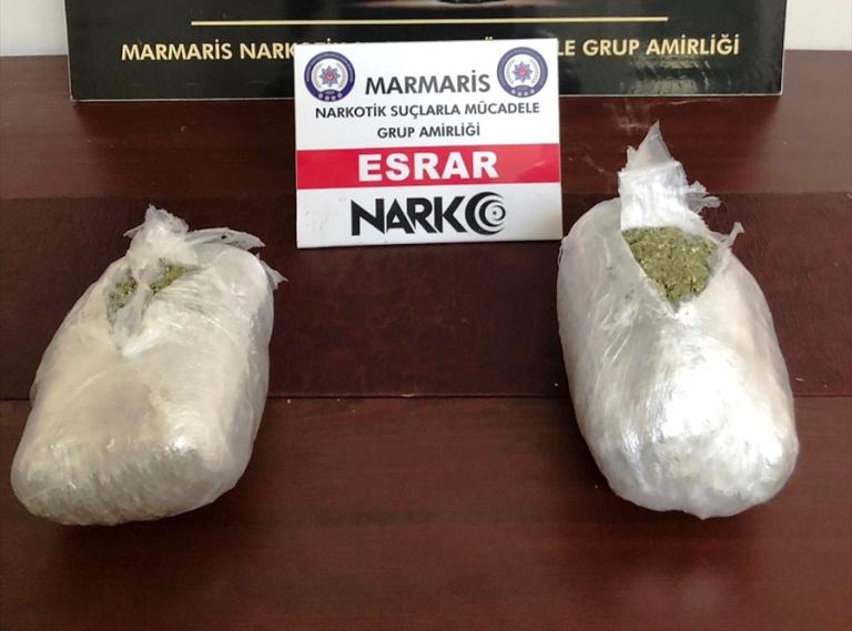 Otobüsten Kurye Çıktı