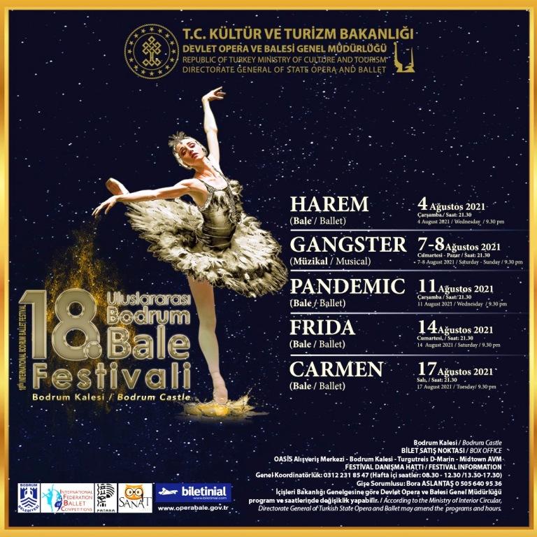 Açılış “Harem” Balesi İle Olacak