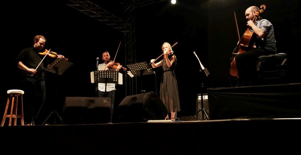 Gümüşlük’te Yaylı Dörtlüden Dünya Müziği