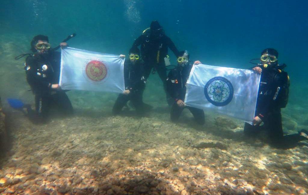 İtfaiye Sualtına İndi