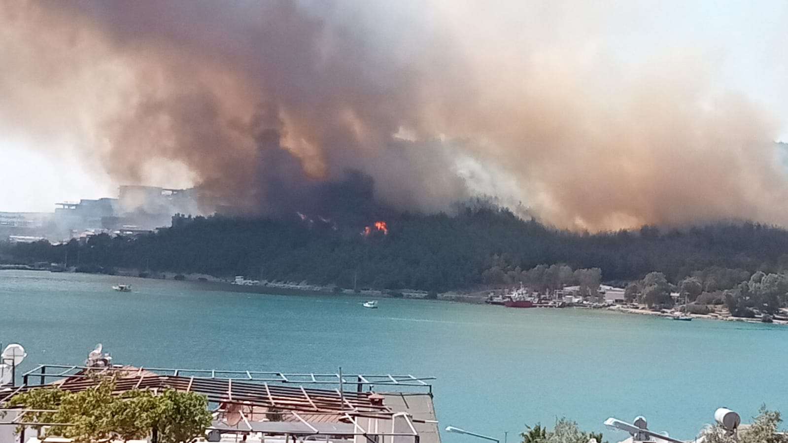 Bodrum Sınırında Yangın