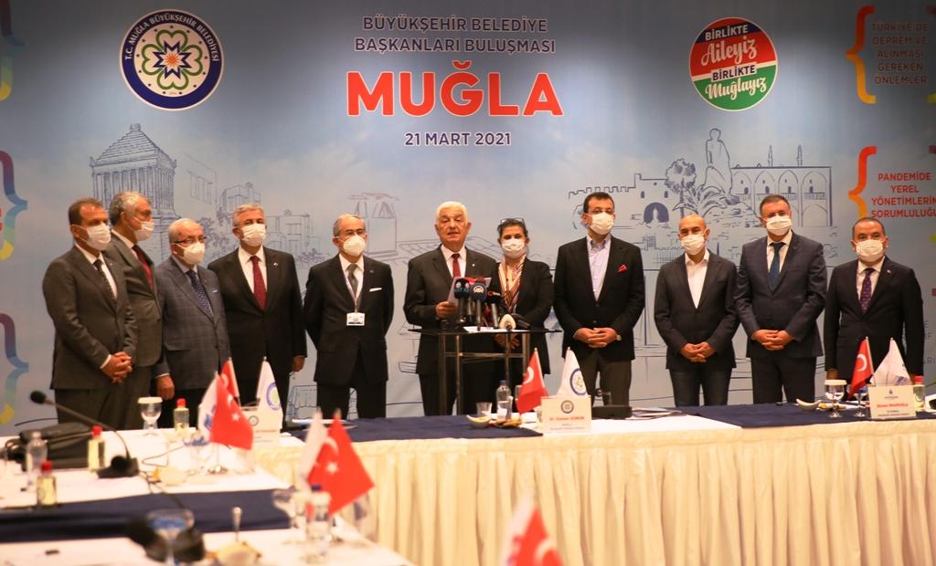Kılıçdaroğlu ve 11 Büyükşehir Belediye Başkanı Muğla’da