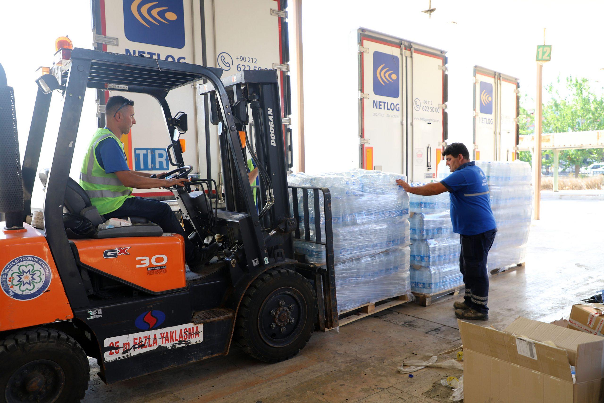 Muğla'dan Kastamonu’ya Destek
