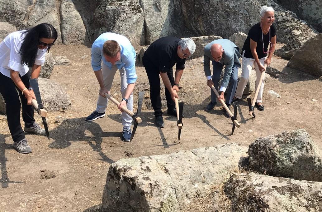 Tarihi Alanda İlk Kazma Vuruldu