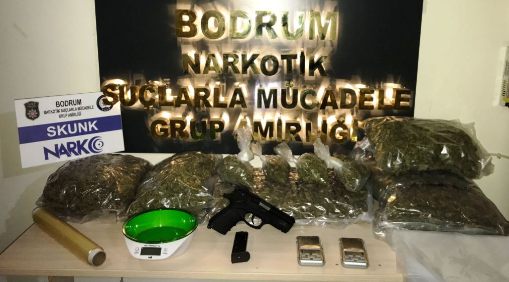 Muğla'da Uyuşturucu operasyonu