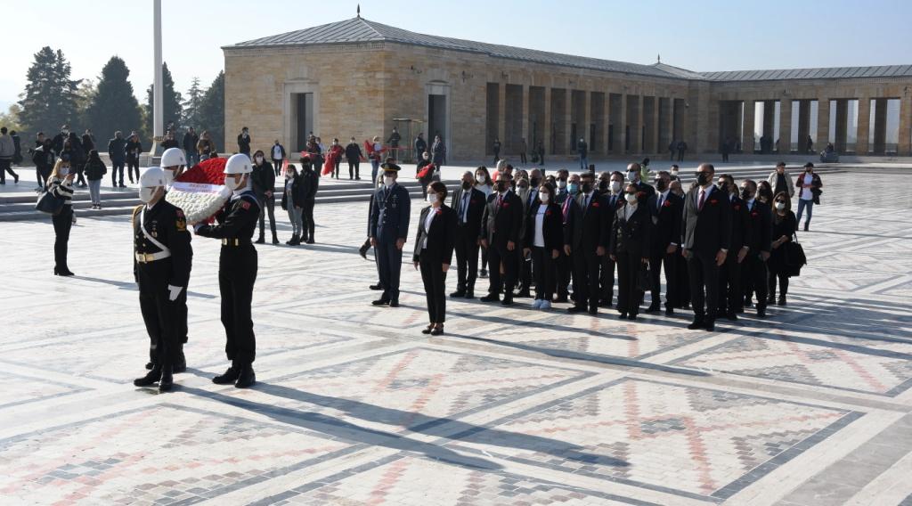 BESİAD'dan  Anıtkabir’de Ziyaret
