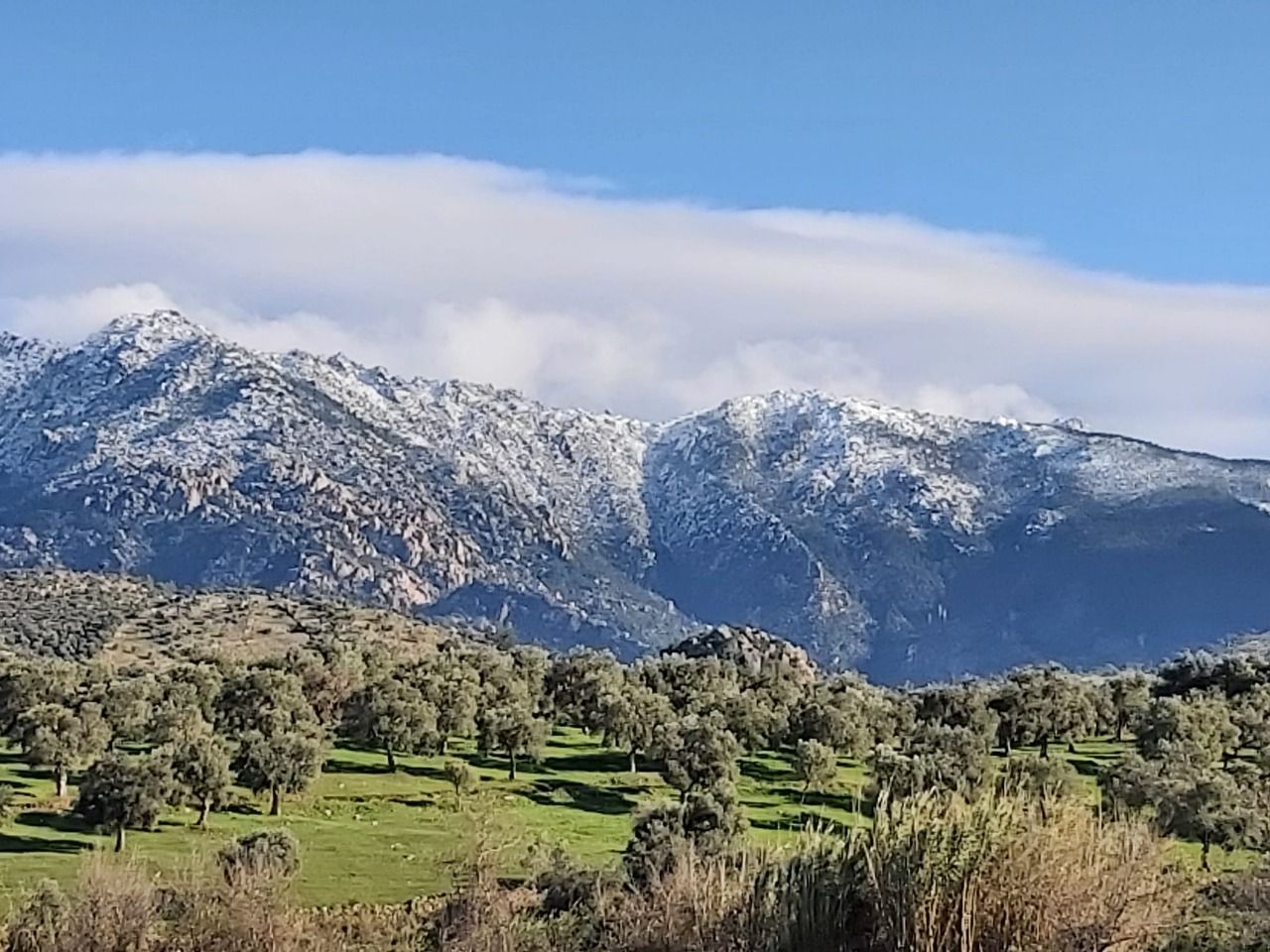 Yüksek Kesimlere Kar Yağdı
