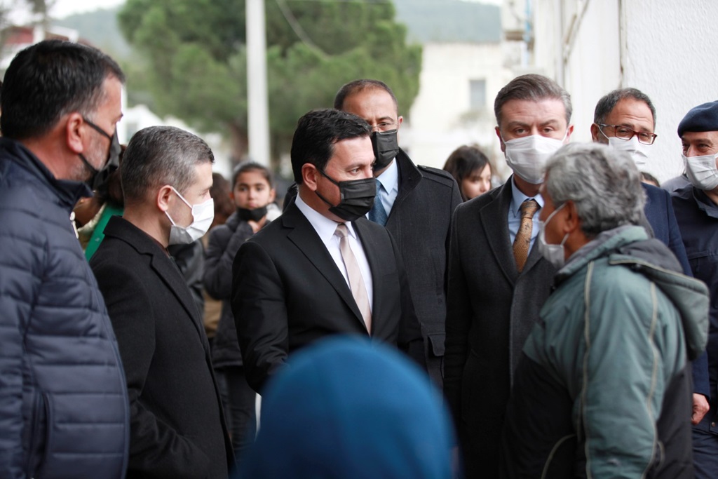 Kaymakam Bayar ve Başkan Aras Güvercinlik’te