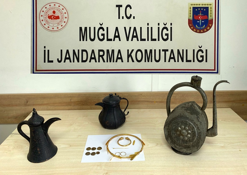Muğla'da tarihi eser operasyonu