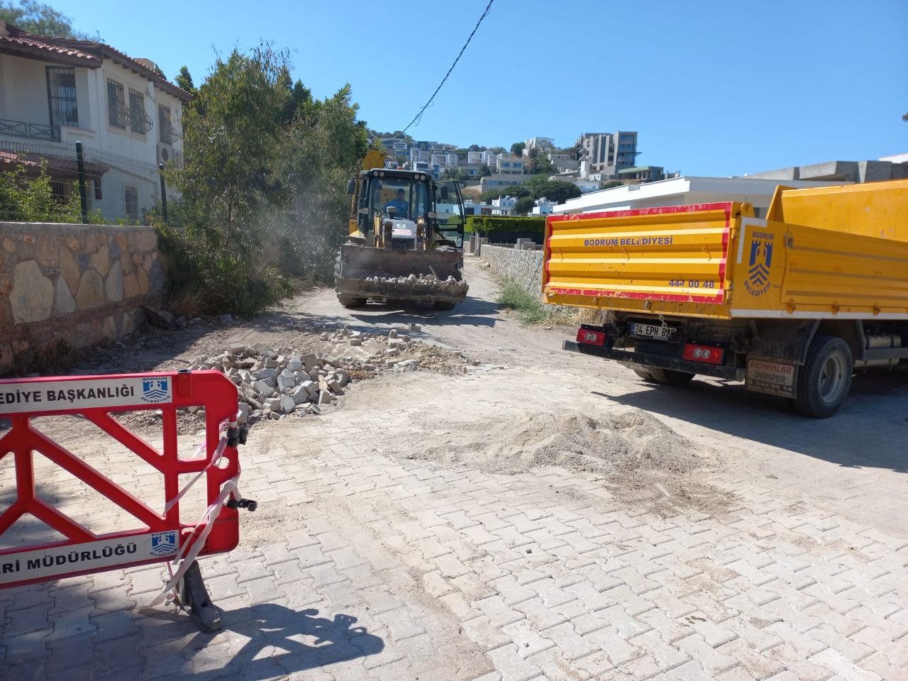 Bodrum Genelinde Çalışmalar Sürüyor