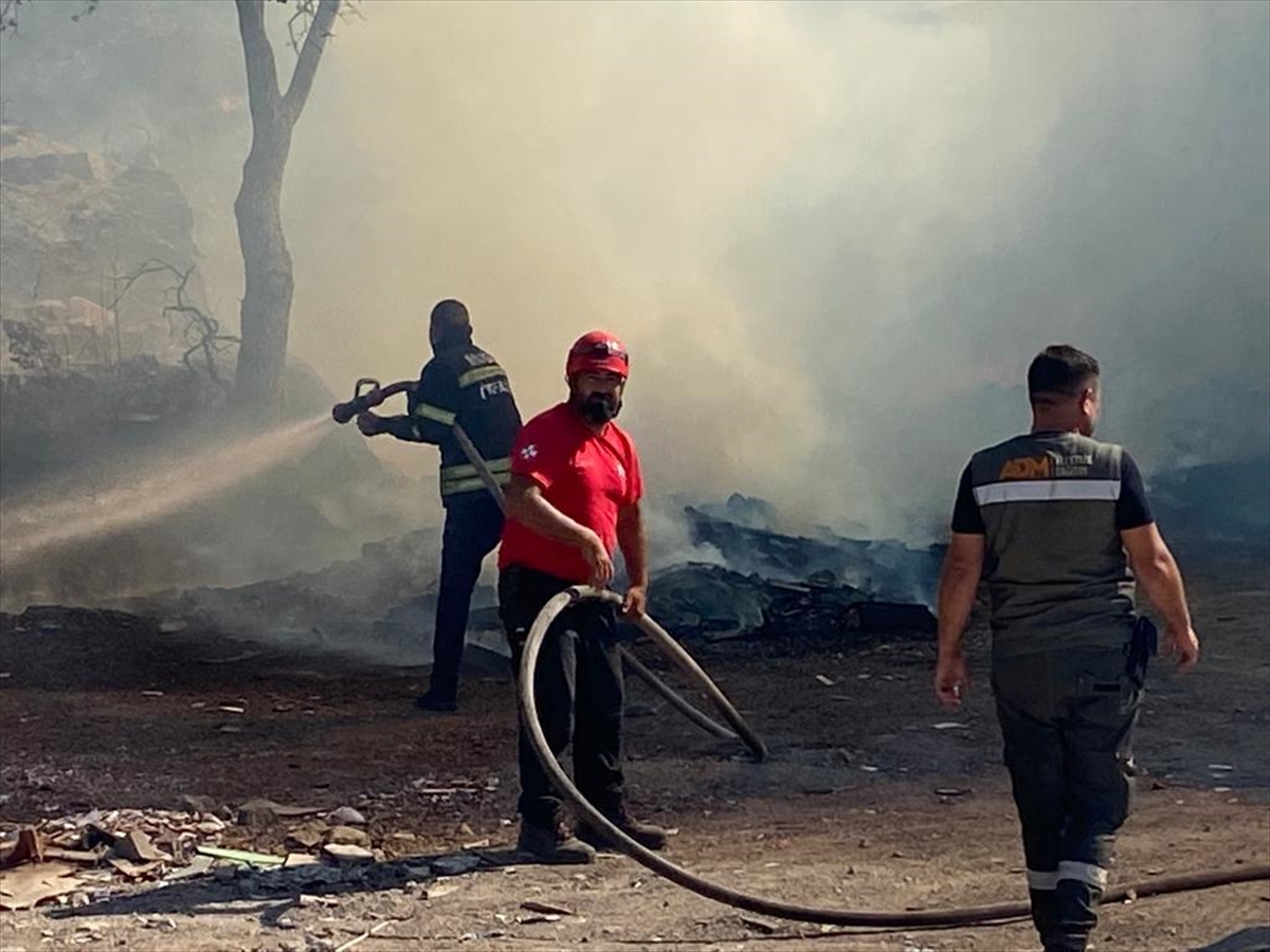 Bodrum'da Peş Peşe Yangın