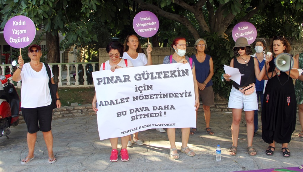 Pınar Gültekin, ölümünün ikinci yılında Muğla'da anıldı
