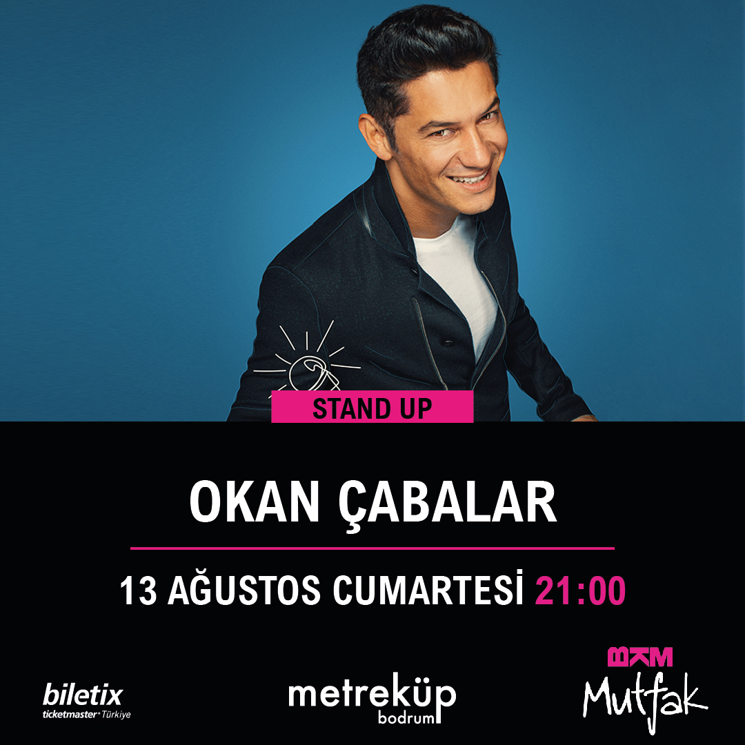 Okan Çabalar, Metreküp Bodrum'da Sahne Alacak