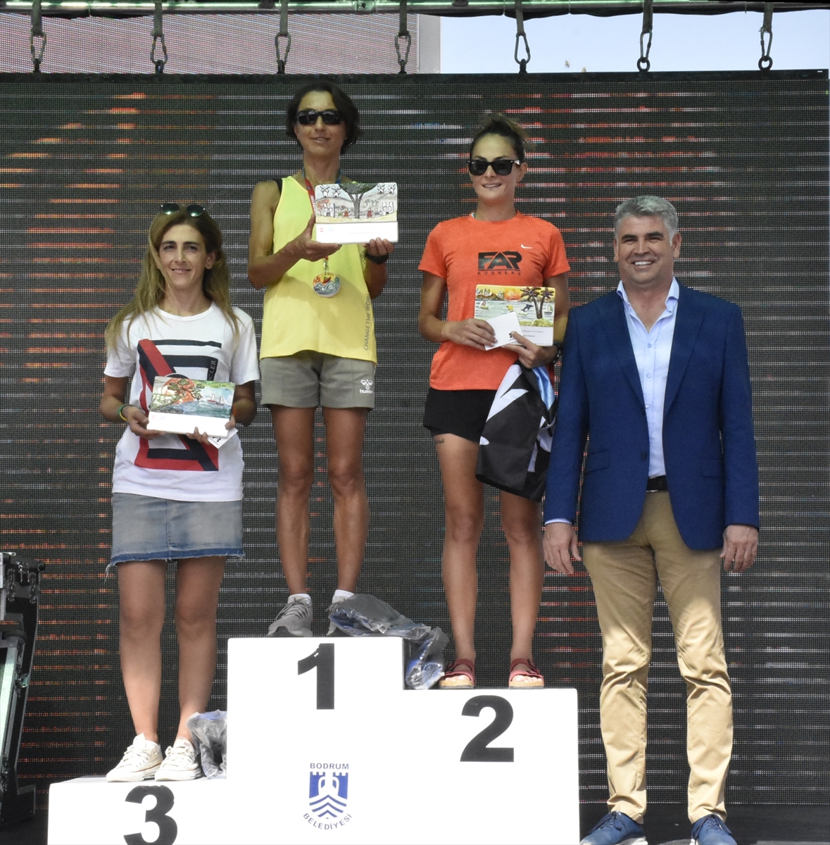 Bodrum Yarı Maratonu Koşuldu