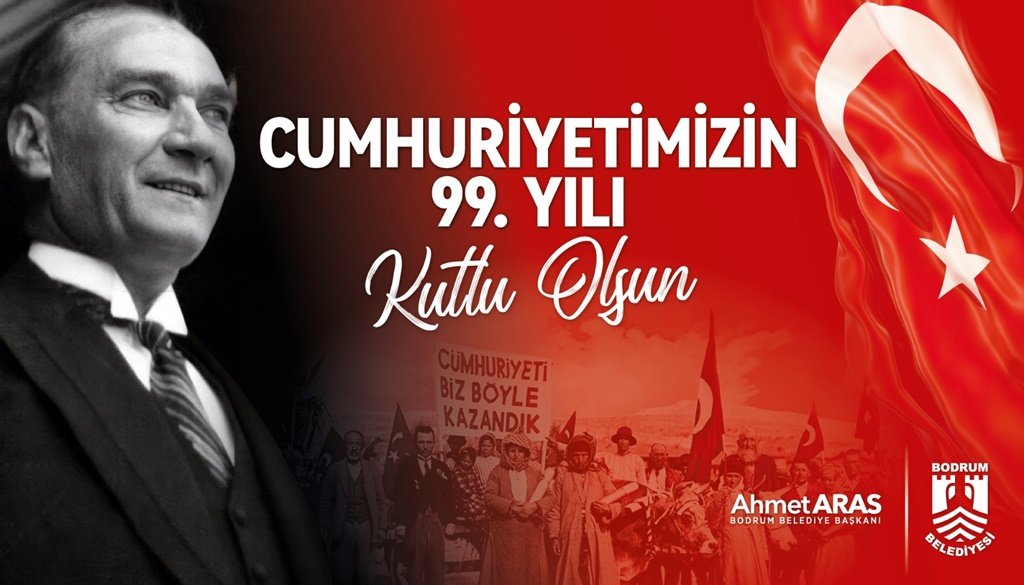 Bodrum’da, “Mavi’nin İzinde 99. Yıl” Cumhuriyet Bayramı Kutlamaları