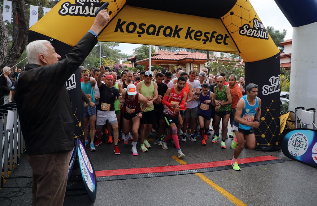 İlk Kez Gökova Yarı Maratonu Düzenledi