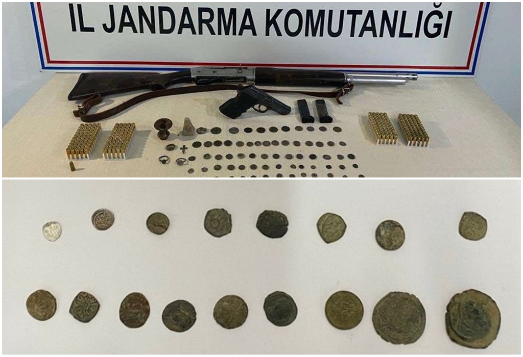 Jandarmadan Tarihi Eser Operasyonları