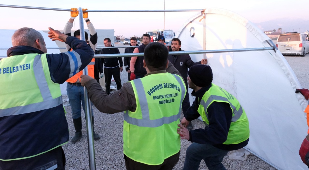 Bodrum Belediyesi Hatay-Arsuz’da