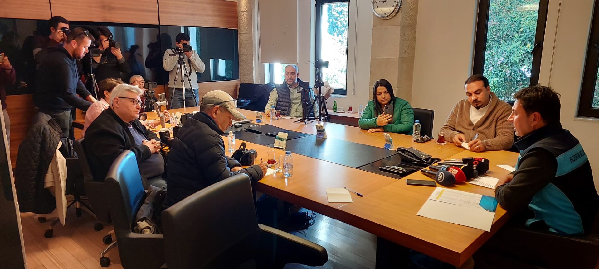 Başkan Aras Afet Bölgesinden Döndü
