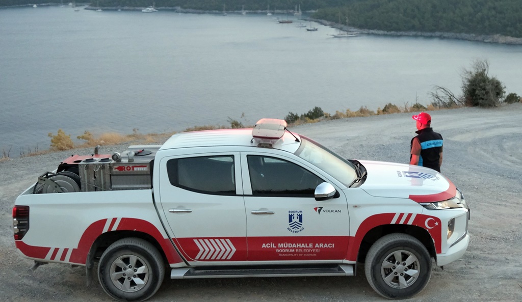 Belediye Ekipleri Yangın Teyakkuzunda