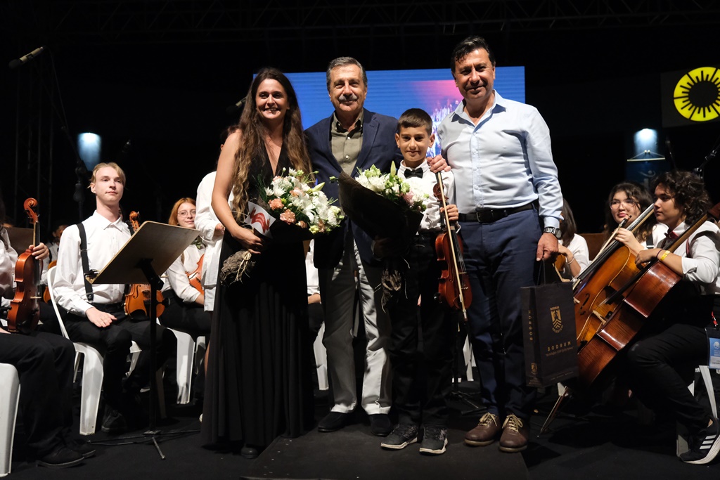 Kardeş Şehrin Orkestrası Bodrum’da Sahne Aldı