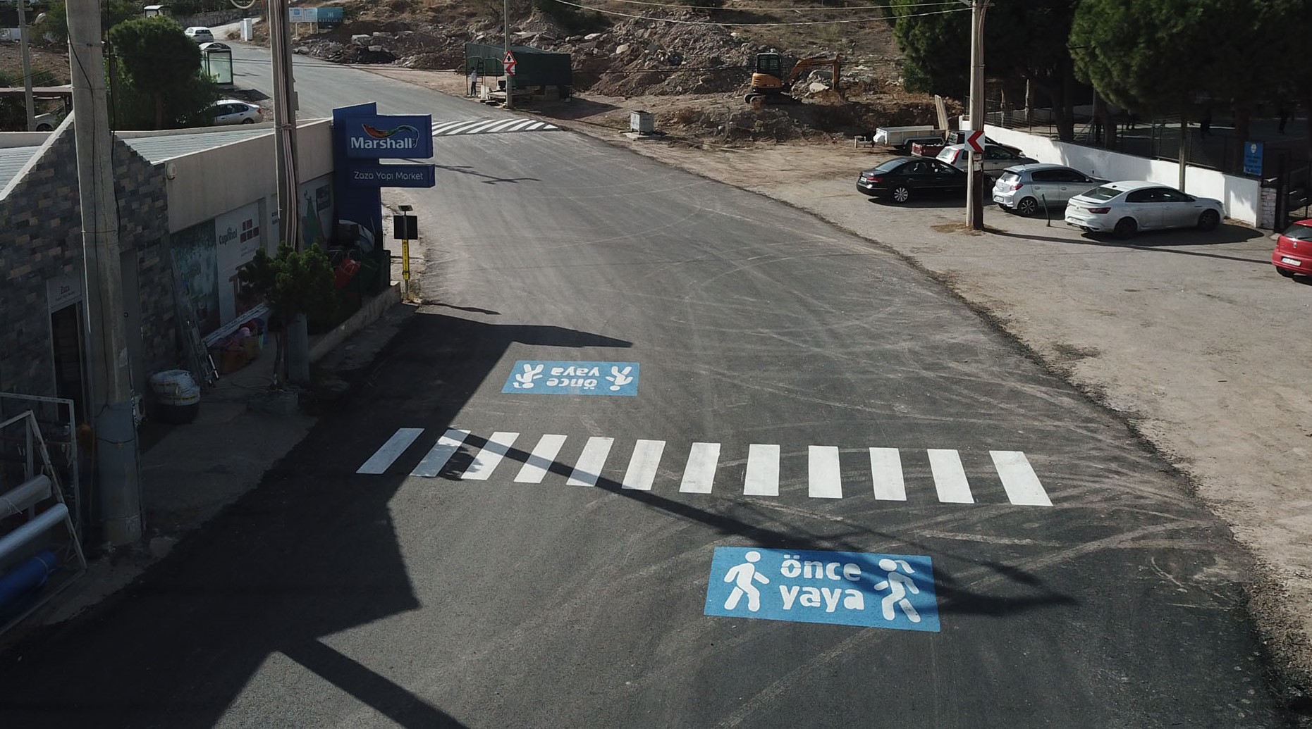 Bodrum’a 14 Bin Metre Sıcak Asfalt