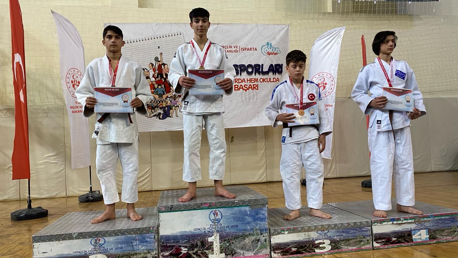 Bodrumspor Judo da Altın Madalya