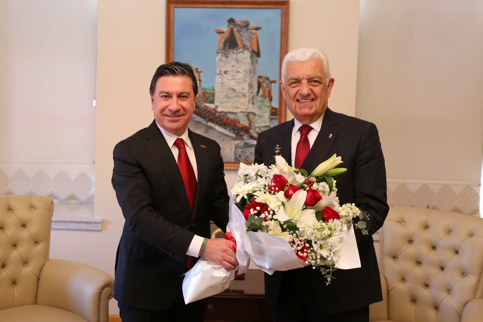 Başkan Aras'tan Gürün'e Ziyaret