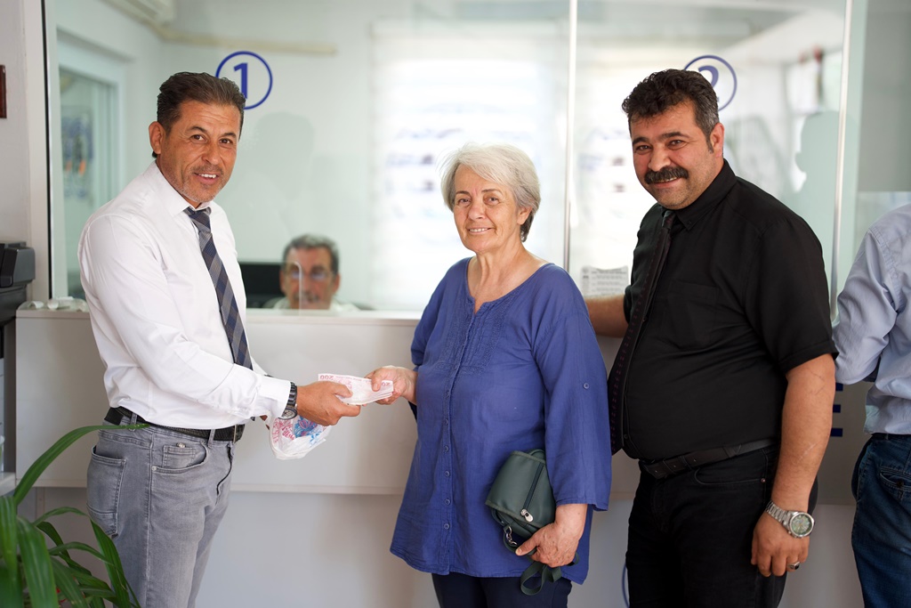 Bulunan Para Sahibine Teslim Edildi