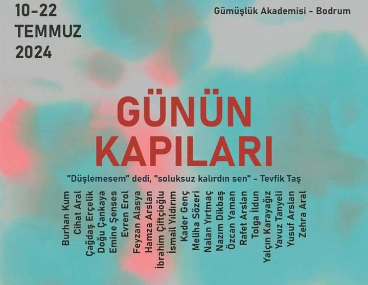 "Günün Kapıları" Sergisi Gümüşlük Akademi'de