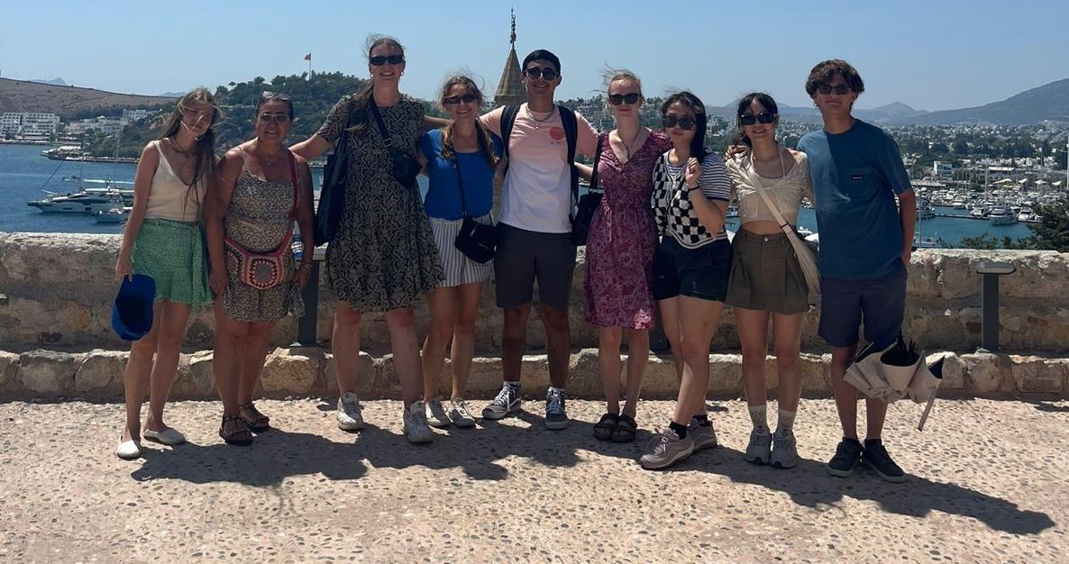 Yabancı Öğrencilere Bodrum'u Tanıttılar