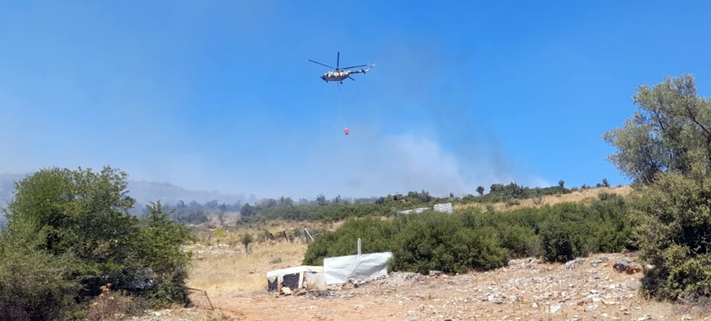 Makilik Alanda Yangın